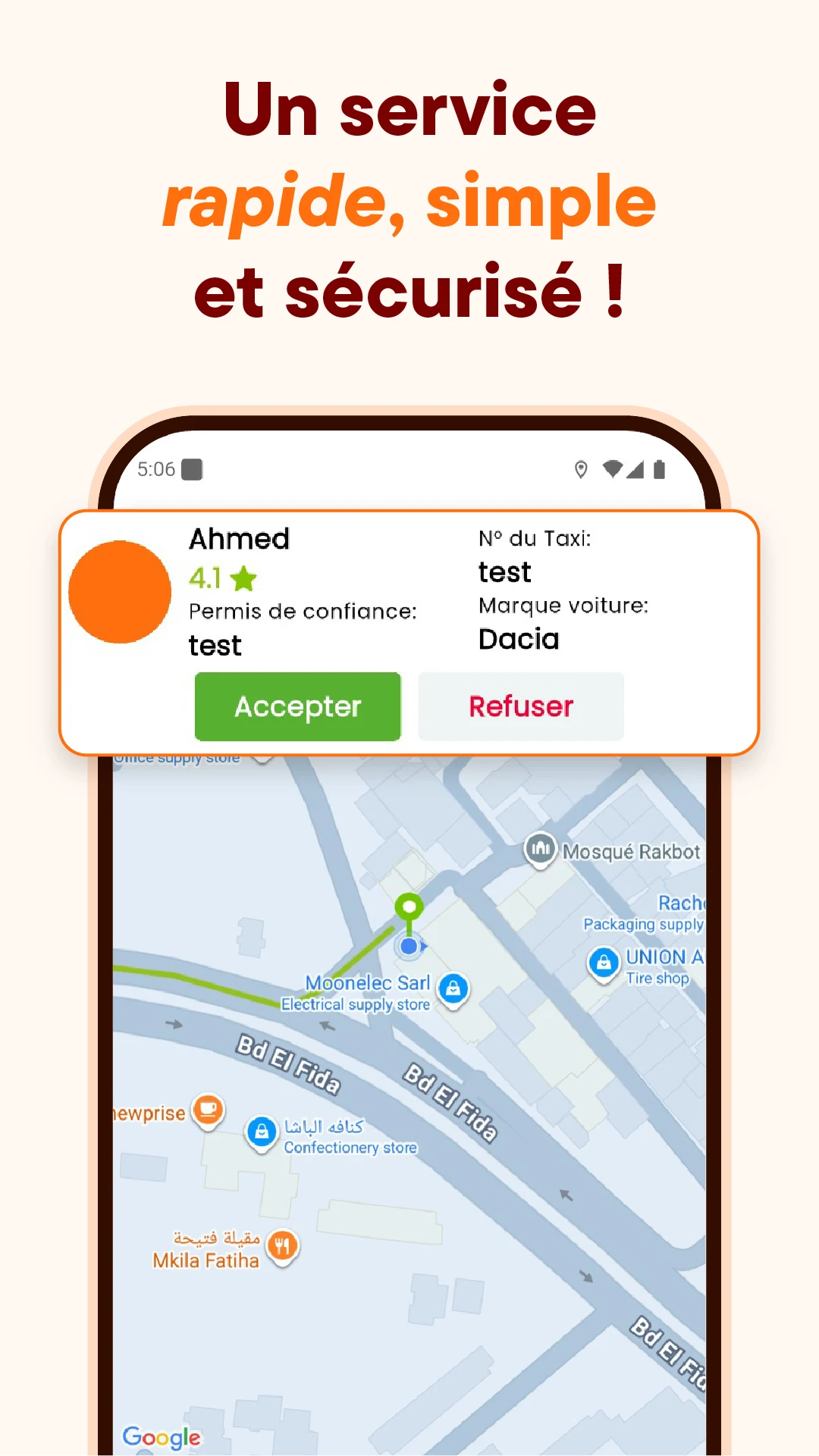 Taxi Sahbi screenshot