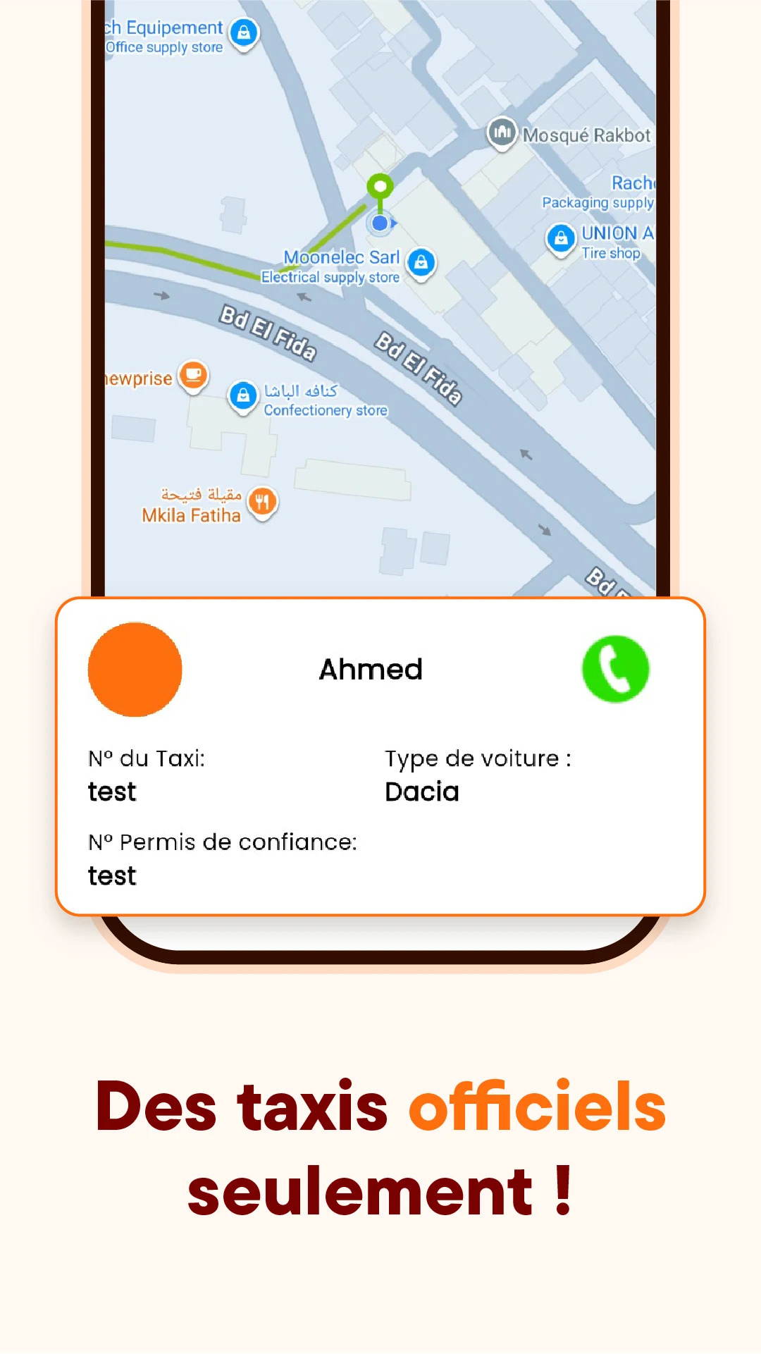 Taxi Sahbi screenshot