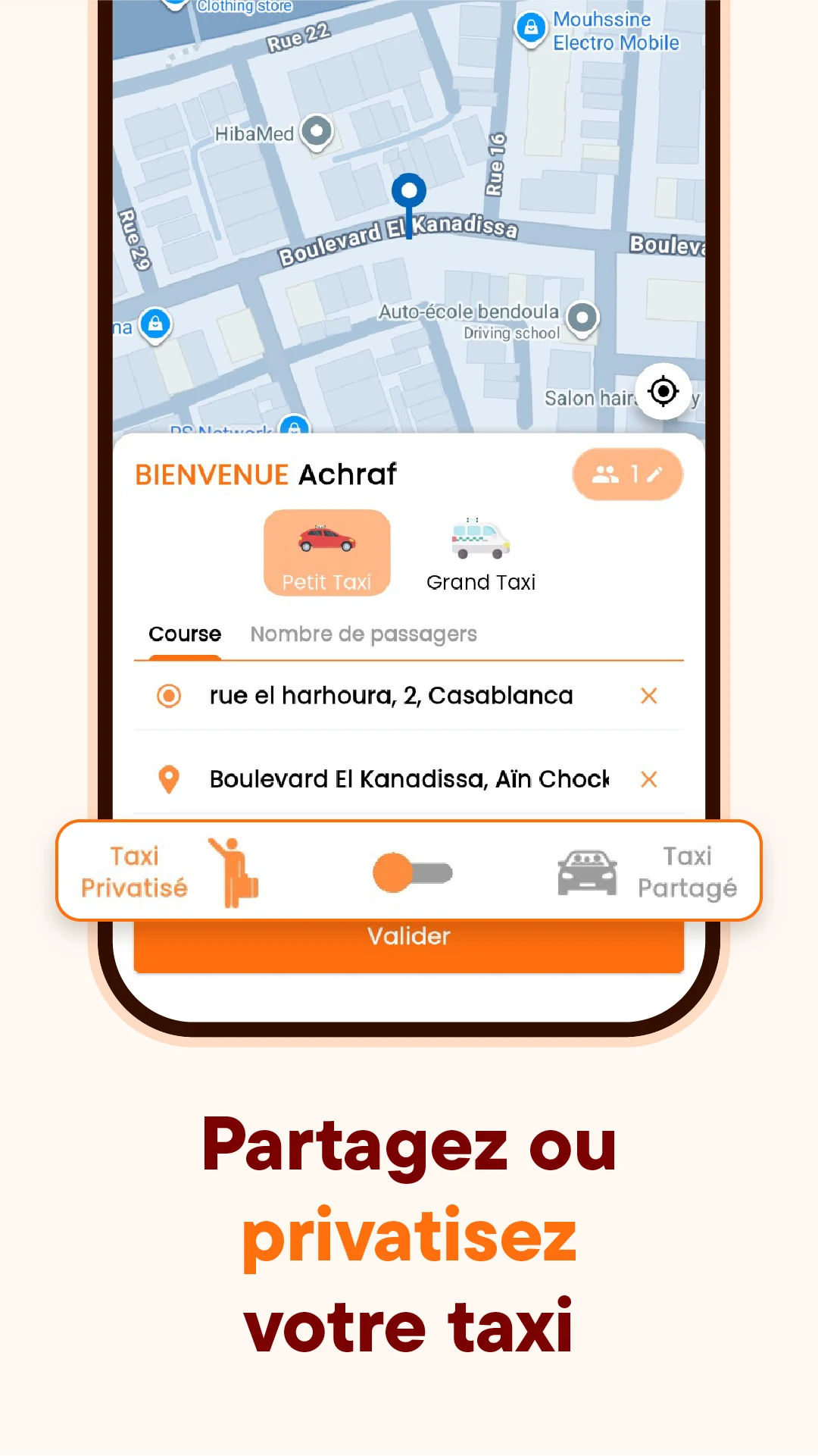 Taxi Sahbi screenshot