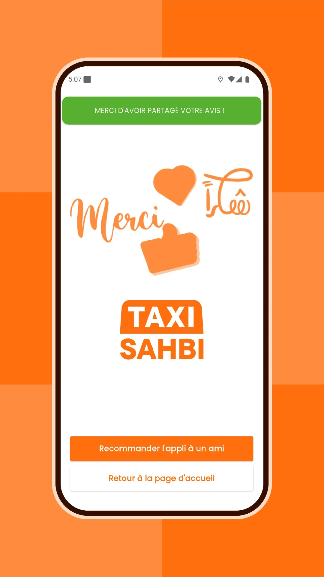 Taxi Sahbi screenshot